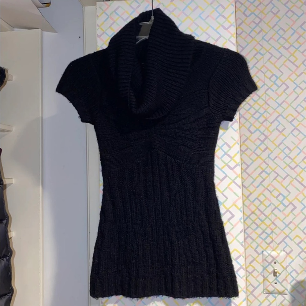 💗 Black Knit Cowl Neck Sweater ✨